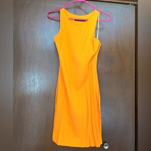 Zara Vibrant Orange Mini Dress